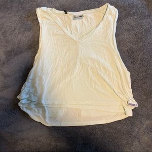 Gymshark crop flowy top